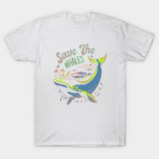 Save the Majestic Whales! T-Shirt